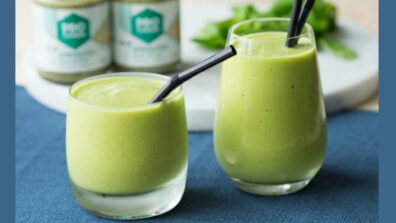 Recipe For Spinach Peanut Butter Breakfast Shake, A Perfect Post Workout Smoothie!