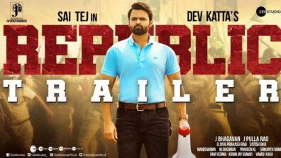 Republic Movie: Sai Dharam Tej stuns in latest trailer, fans can’t keep calm