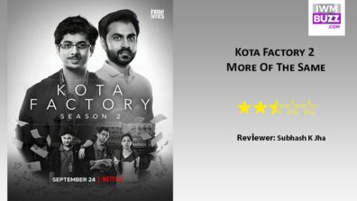 Review Of Kota Factory 2: More Of The Same