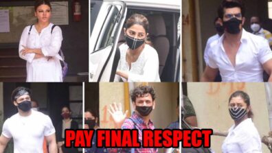 #RIPSidharthShukla: Arjun Bijlani, Aly Goni, Prince Narula, Rashami Desai, Asim Riaz, Vikas Gupta and others arrive at Sidharth Shukla’s residence to pay final respect