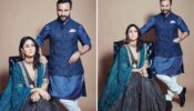 Royal Couple Of B-Town Throwback to the time when Saif Ali Khan and Kareena Kapoor looked elegance personified in this blue-themed ethnic photoshoot