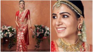Samantha Akkineni Looks Gorgeous In This Regal Red Saree, Brides-To-Be Take Notes!