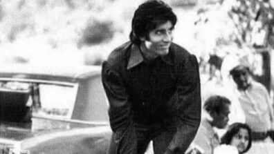 Shahenshah Swag: Amitabh Bachchan shares rare throwback photo of him playing cricket on sets, fans get nostalgic