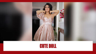 Shivangi Joshi looks like a cute doll in this satin dreamy dress, fans are crushing