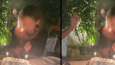 Shocking: Actress Nichole Richie’s hair catches fire while blowing birthday candles, see viral footage