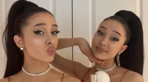 Shocking! Twins Taylor And Mackenna Who Show Resemblance To Ace Singer Ariana Grande Get Threats