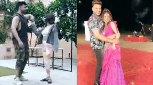 Shraddha Arya and Karan Kundrra do a romantic spin dance together