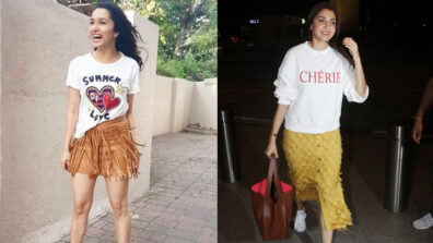 Shraddha Kapoor and Anushka Sharma set new vogue trends with their white top fringe skirt look, get some inspiration going your way