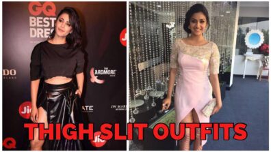 Shruti Haasan & Keerthy Suresh Are Raising Temperatures By Their Thigh-Slit Spicy Hot Looks