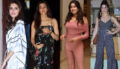 Slay the modern-day high-chic jumpsuit outfit style like Tara Sutaria, Kriti Sanon, Janhvi Kapoor and Jacqueline Fernandez to woo your crush in the wink of an eye
