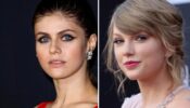 Slay The Sleeveless, Deep Neck, Long Gown Like Alexandra Daddario & Taylor Swift