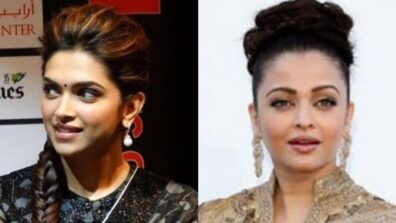 Slay The Traditional Hairdo, Take Cues From Deepika Padukone & Aishwarya Rai