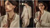 Sonam Kapoor’s Fashion Sense Is Not Ordinary: Take A Glance At Her Gender Neutral Look In Embroidered Bandhgala, Textured Kurta And Split Dhoti Pants