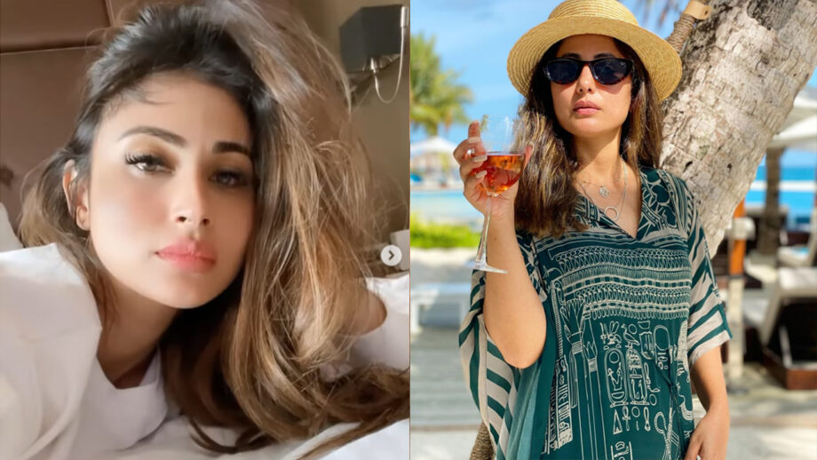 Sun, Sand And The Beach: Mouni Roy and Hina Khan are here to stab your hearts with their hot 'photo dump' collection, have you gone through it yet? 469664