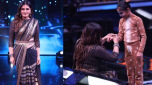 Super Dancer – Chapter 4: Raveena Tandon gifts an evil eye bracelet to contestant Neerja Tiwari