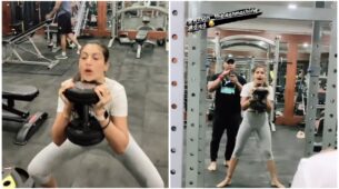 Surbhi Chandna is a fitness queen, does deadly squats, fans inspired