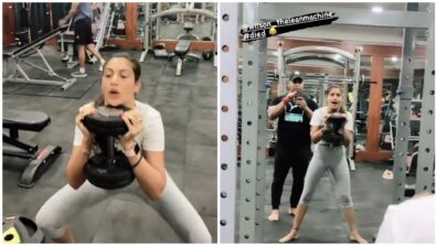 Surbhi Chandna is a fitness queen, does deadly squats, fans inspired