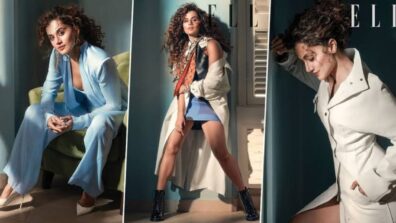 Taapsee Pannu Turns Cover Girl For Elle India; Gives Major Boss Lady Like Vibes