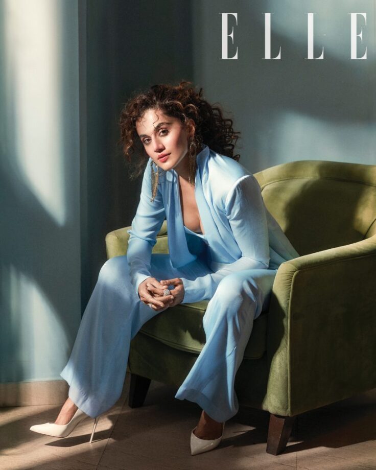 Taapsee Pannu Turns Cover Girl For Elle India; Gives Major Boss Lady Like Vibes - 2