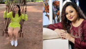 Taarak Babes: Palak Sindhwani enjoys a ride in the swing in green neon outfit, Sonalika Joshi promotes ‘self-love’
