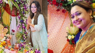 Take a sneak peek into special Ganpati festival celebrations of Ashi Singh and TMKOC actress Sonalika Joshi, see viral pics