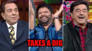 The Kapil Sharma Show: Shatrughan Sinha takes a dig at Dharmendra calls him ‘One woman man at a time’, the latter says, ‘Bada naughty hai’
