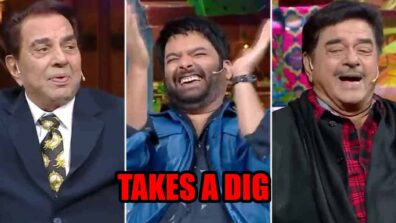 The Kapil Sharma Show: Shatrughan Sinha takes a dig at Dharmendra calls him ‘One woman man at a time’, the latter says, ‘Bada naughty hai’