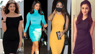 Too Hot To Handle: Aishwarya Rai, Priyanka Chopra, Kiara Advani and Alia Bhatt are burning hot damsels in monotone bodycon dresses, get ready to feel the heat