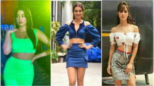 Too Hot To Handle: ‘Hot babes’ Janhvi Kapoor, Kriti Sanon and Disha Patani raise the sensuality in two-piece bodycon avatars, fans feel the heat