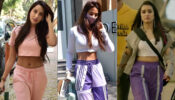 Too Hot To Handle: Nora Fatehi, Disha Patani and Shraddha Kapoor flaunt their curvaceous midriffs in street-style casual tracksuit style, come fall in love