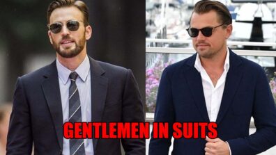 Top 5 looks of gentlemen in suits: From Chris Evans to Leonardo DiCaprio: Which star carried it better? Vote the best one