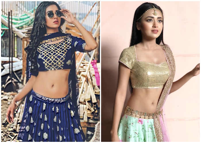 Trendy Traditional! Tejasswi Prakash’s style guide for all the bridesmaids to dress up at BFF’s wedding festivities - 3