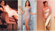Uff Garmi: Jacqueline Fernandez, Nora Fatehi & Priyanka Chopra look dope in thundering thigh-high slit ensembles