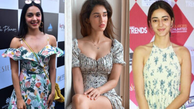 Ultimate Fashion Challenge: Kiara Advani Vs Disha Patani Vs Ananya Panday: Who slays the floral midi printed dress style best? (Fan Battle)