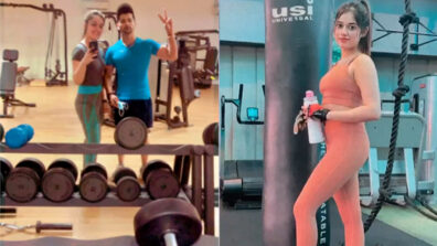 Ultimate Gym Masti: Siddharth Nigam, Ashnoor Kaur and Jannat Zubair Rahmani caught on camera sweating it out in the gym, see viral footage