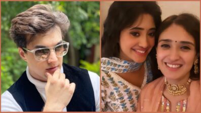 Ultimate Hotness: Mohsin Khan looks super charming in latest embellished outfit, Shivangi Joshi caught on camera blushing and smiling