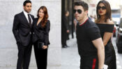 Ultimate Popularity Challenge: Abhishek Bachchan-Aishwarya Rai Vs Nick Jonas-Priyanka Chopra: Which celebrity couple sets the best fashion trend in black?