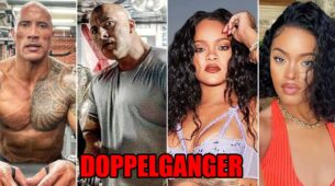 Unbelievable! From Dwayne Johnson To Ariana Grande, And Ryan Gosling: Check Out Popular Celebs Doppelganger Duos That Will Make Your Jaw Drop