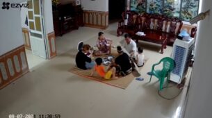 Unusual Incident! A Ceiling Fan Falls On A Family Having Dinner; Here’s What Happened Next