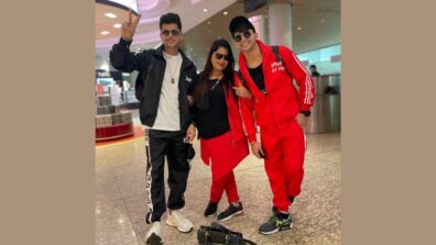 Vacay Mode On: Siddharth Nigam & Abhishek Nigam give ultimate airport fashion swag, see pictures