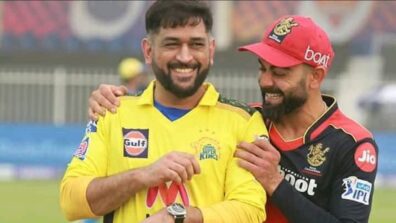 Video Of The Day: MS Dhoni and Virat Kohli’s special reunion moment at Sharjah is winning hearts on the internet, check ASAP