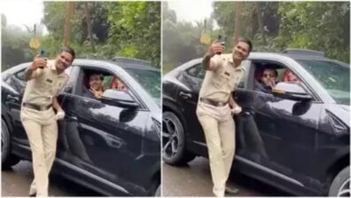 Viral Alert: Kartik Aaryan loses his way while driving in Panchgani, seeks help from police officer who clicks selfie with the actor