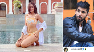 Viral Alert: KKK 11 hottie Sana Makbul shares super hot moment in floral printed bikini, Varun Sood feels the heat and is super impressed