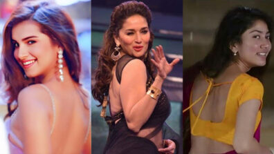 Viral Hot Pics: Tara Sutaria, Madhuri Dixit and Sai Pallavi are hotness and sensuality personified in backless avatars