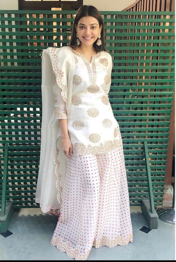 Want To Make Your Ethnic Bottom Wear Game Stylish? Take Cues From Kajal Aggarwal - 2