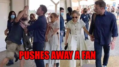 Watch: Actor Ben Affleck Pushes Away A Fan Who Tried To Click Picture With Jennifer Lopez; Here’s What Happened