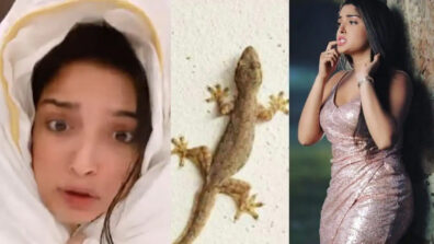 Watch: Bhojpuri Sensation Amrapali Dubey Is Disturbed By Lizard Fear