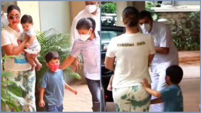 Watch Now: Kareena Kapoor Khan’s Son Taimur gets Trolled For His Behavior; Netizen Says The Child Should Be Taught How To Behave With Elders