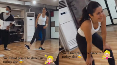 Watch Now: Katrina Kaif does a super hot dance in workout avatar, can you match steps with her?