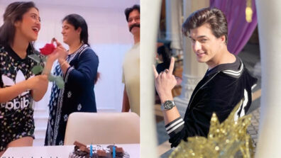 Watch Now: Shivangi Joshi gets a red rose from a special person, Mohsin Khan has an interesting reaction